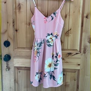 Adorable pink summer dress